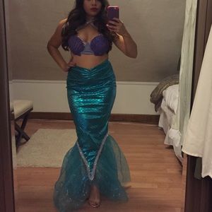 Little mermaid Halloween Costume size m